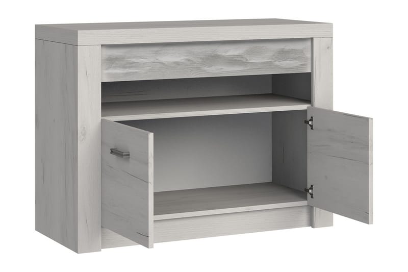 Indianapolis TV-bänk 96x42x73 cm - Vit - Möbler - TV- & Mediamöbler - TV bänk & mediabänk