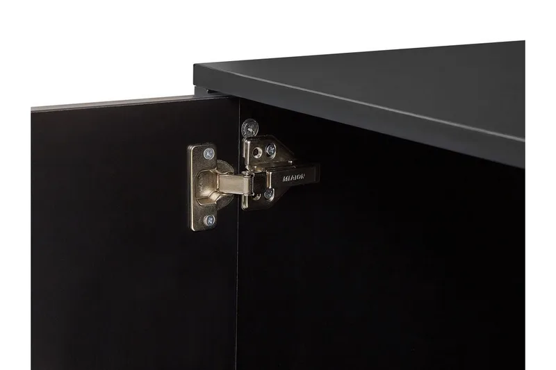 Indio TV-bänk 166x40 cm - Svart - Möbler - TV- & Mediamöbler - TV bänk & mediabänk