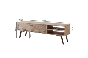 Innella TV-Bänk 145 cm - Trä/natur - Möbler - TV- & Mediamöbler - TV bänk & mediabänk