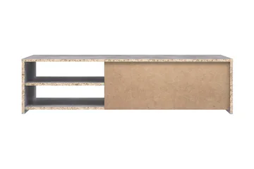 Iztaza Tv-bänk 120 cm - Betonggrå/Vit - Möbler - TV- & Mediamöbler - TV bänk & mediabänk