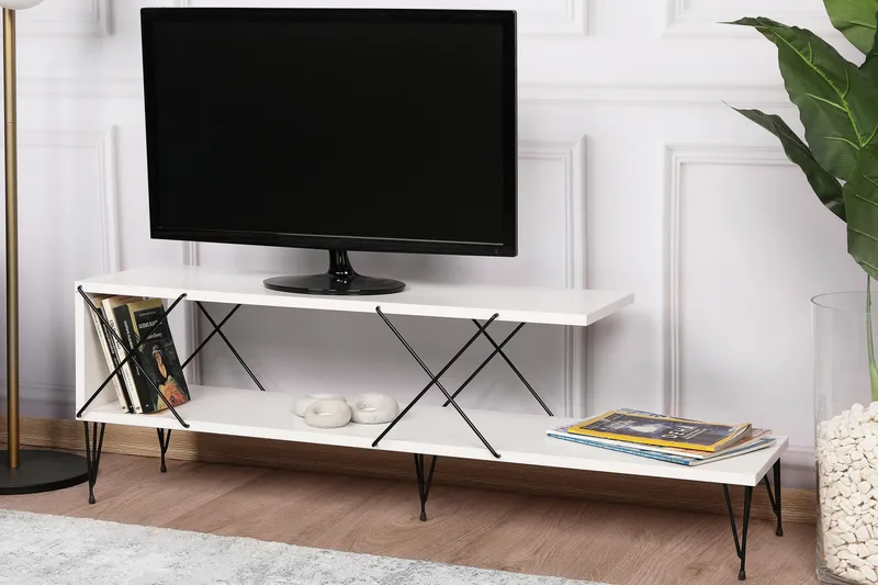 Jaennis Tv-bänk 120 cm - Möbler - TV- & Mediamöbler - TV bänk & mediabänk