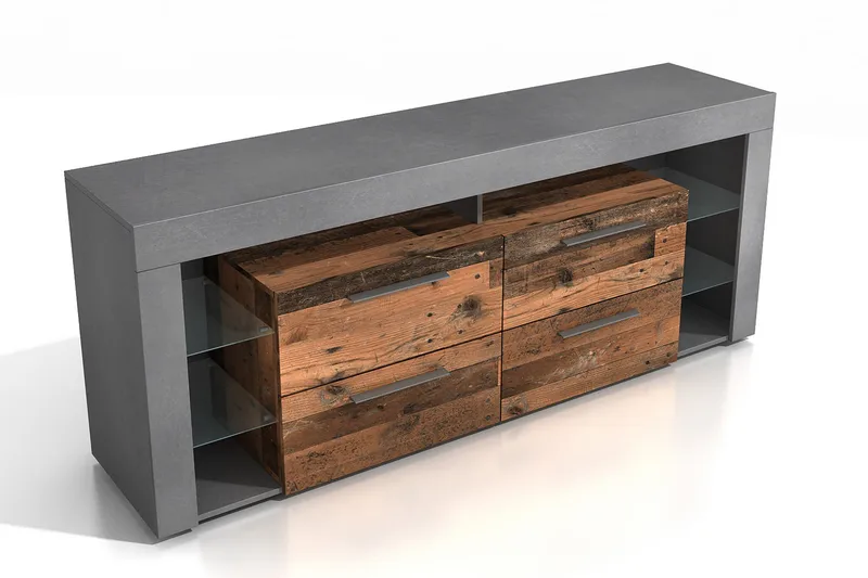 Jernae TV-Bänk 180 cm - Brun - Möbler - TV- & Mediamöbler - TV bänk & mediabänk