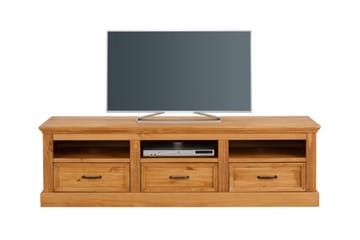Jools Golvstående Tv Bänk 170 cm med Förvaring i Furu - Brun - Möbler - TV- & Mediamöbler - TV bänk & mediabänk