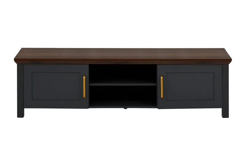 Juntolah Tv-bänk 160x39 cm - Svart - Möbler - TV- & Mediamöbler - TV bänk & mediabänk