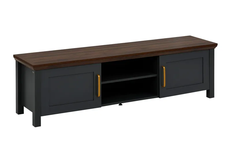 Juntolah Tv-bänk 160x39 cm - Svart - Möbler - TV- & Mediamöbler - TV bänk & mediabänk