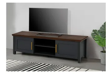 Juntolah Tv-bänk 160x39 cm - Svart - Möbler - TV- & Mediamöbler - TV bänk & mediabänk