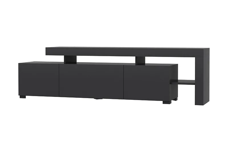 Jurukovo Tv-bänk 192 cm - Antracit - Möbler - TV- & Mediamöbler - TV bänk & mediabänk