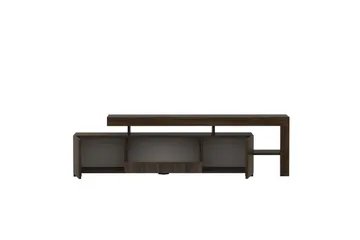 Jurukovo Tv-bänk 192x37 cm Brun - Hanah Home - Möbler - TV- & Mediamöbler - TV bänk & mediabänk