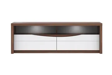 Keoisha TV-Bänk 148 cm - Brun/Vit - Möbler - TV- & Mediamöbler - TV bänk & mediabänk