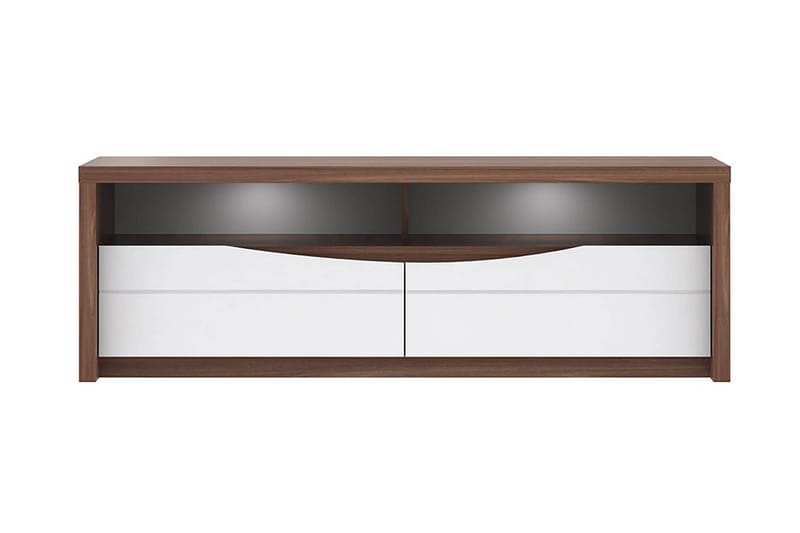 Keoisha TV-Bänk 148 cm - Brun/Vit - Möbler - TV- & Mediamöbler - TV bänk & mediabänk