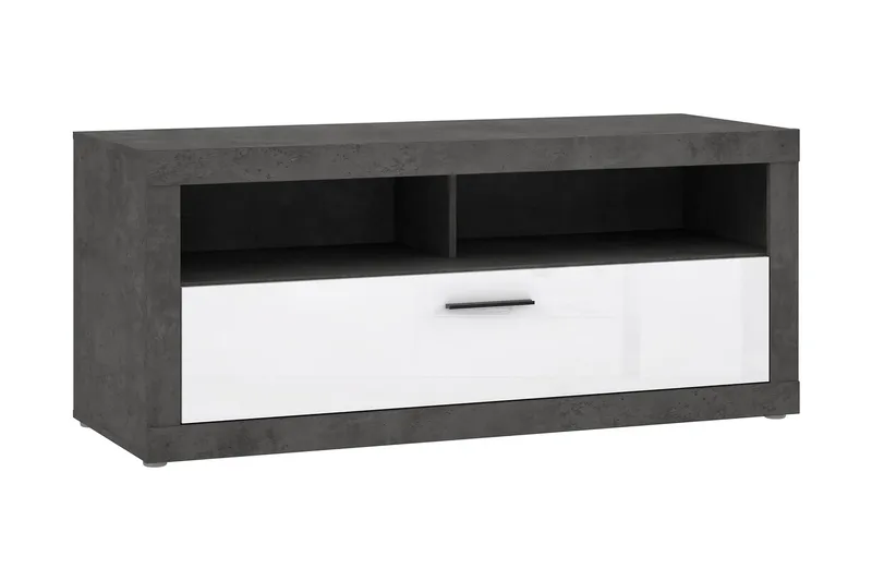 Kranea Tv-bänk 138 cm - Grå/Vit - Möbler - TV- & Mediamöbler - TV bänk & mediabänk
