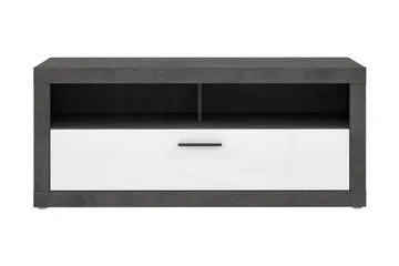 Kranea Tv-bänk 138 cm - Grå/Vit - Möbler - TV- & Mediamöbler - TV bänk & mediabänk