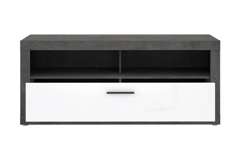 Kranea Tv-bänk 138 cm - Grå/Vit - Möbler - TV- & Mediamöbler - TV bänk & mediabänk
