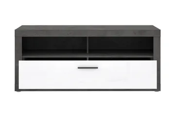 Kranea Tv-bänk 138 cm - Grå/Vit - Möbler - TV- & Mediamöbler - TV bänk & mediabänk