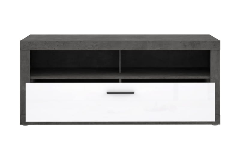 Kranea Tv-bänk 138 cm - Grå/Vit - Möbler - TV- & Mediamöbler - TV bänk & mediabänk