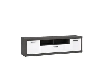 Kranea Tv-bänk 213 cm - Grå/Vit - Möbler - TV- & Mediamöbler - TV bänk & mediabänk