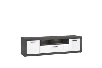 Kranea Tv-bänk 213 cm - Grå/Vit - Möbler - TV- & Mediamöbler - TV bänk & mediabänk