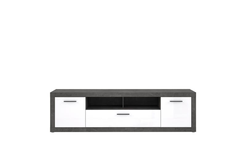 Kranea Tv-bänk 213 cm - Grå/Vit - Möbler - TV- & Mediamöbler - TV bänk & mediabänk