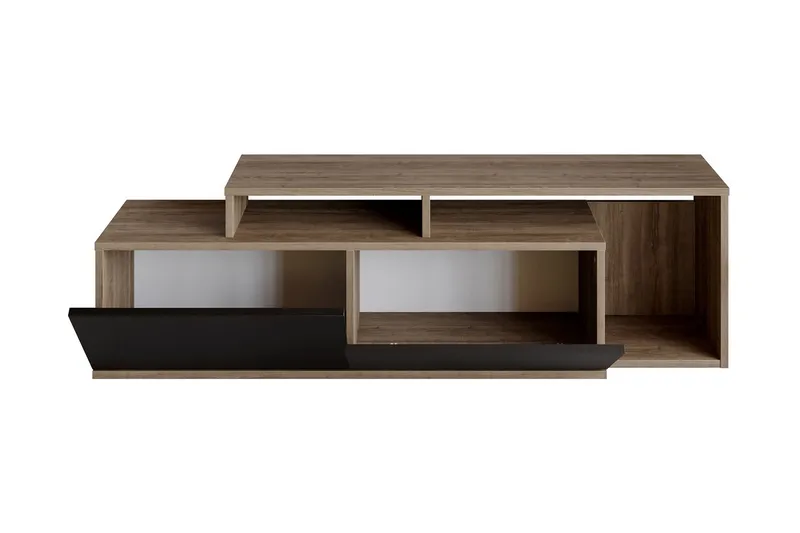Lameyze Tv-bänk 150 cm - Mörkbrun/Svart - Möbler - TV- & Mediamöbler - TV bänk & mediabänk