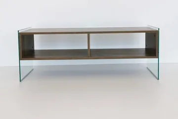 Lekkenne TV-bänk 122 cm - Brun - Möbler - TV- & Mediamöbler - TV bänk & mediabänk