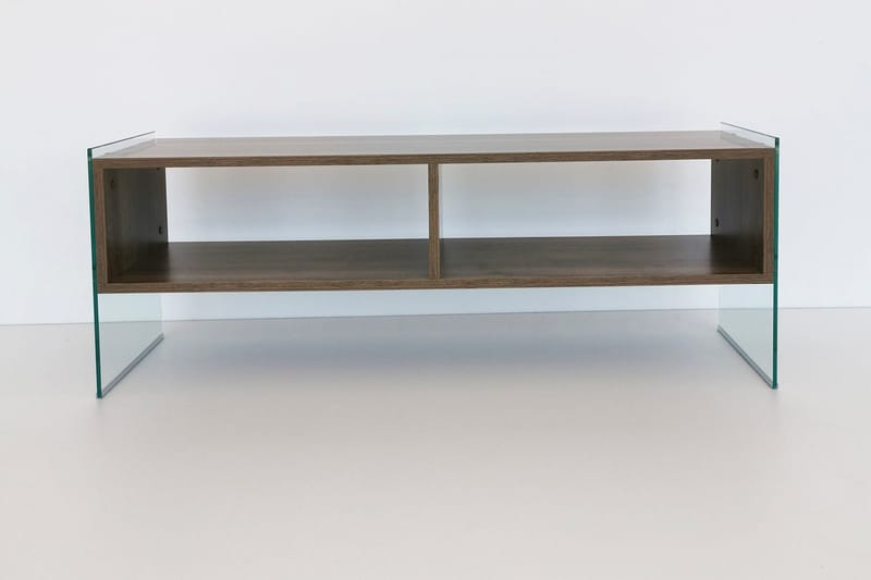 Lekkenne TV-bänk 122 cm - Brun - Möbler - TV- & Mediamöbler - TV bänk & mediabänk