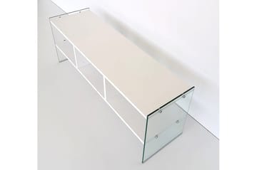Lekkenne TV-bänk 122 cm - Vit - Möbler - TV- & Mediamöbler - TV bänk & mediabänk