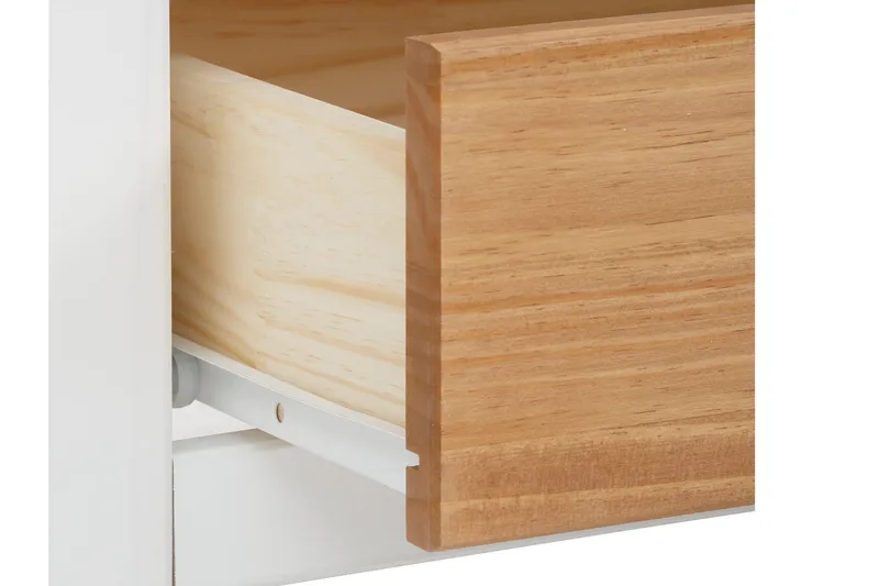 Lenham Tv-bänk 110 cm - Vit - Möbler - TV- & Mediamöbler - TV bänk & mediabänk