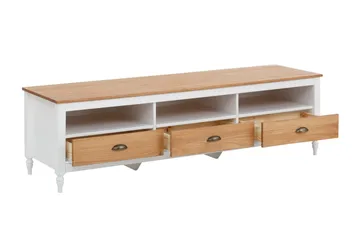 Lenham Tv-bänk 110 cm - Vit - Möbler - TV- & Mediamöbler - TV bänk & mediabänk