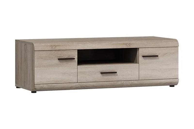Link TV-bänk 140x54x44 cm NO_BRAND Natur||Wood - Möbler - TV- & Mediamöbler - TV bänk & mediabänk
