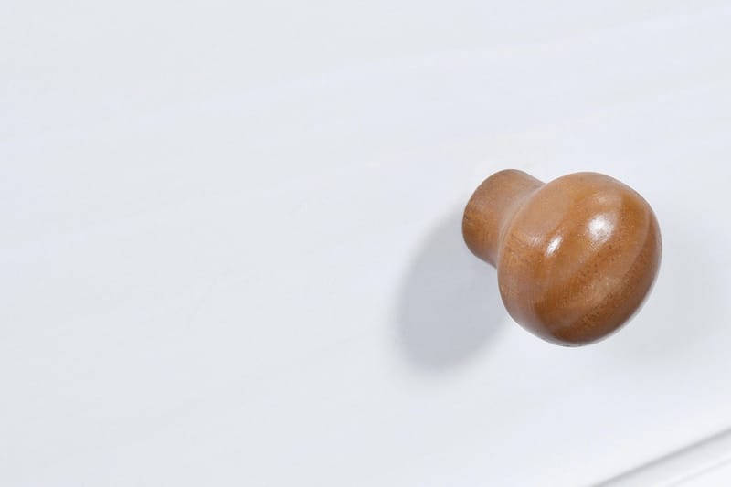 Livesey TV-bänk 180 cm - Vit/Brun - Möbler - TV- & Mediamöbler - TV bänk & mediabänk