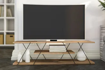 Ljusfors TV-bänk 120 cm - Valnöt - Möbler - TV- & Mediamöbler - TV bänk & mediabänk
