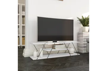 Ljusfors TV-bänk 120 cm - Vit - Möbler - TV- & Mediamöbler - TV bänk & mediabänk
