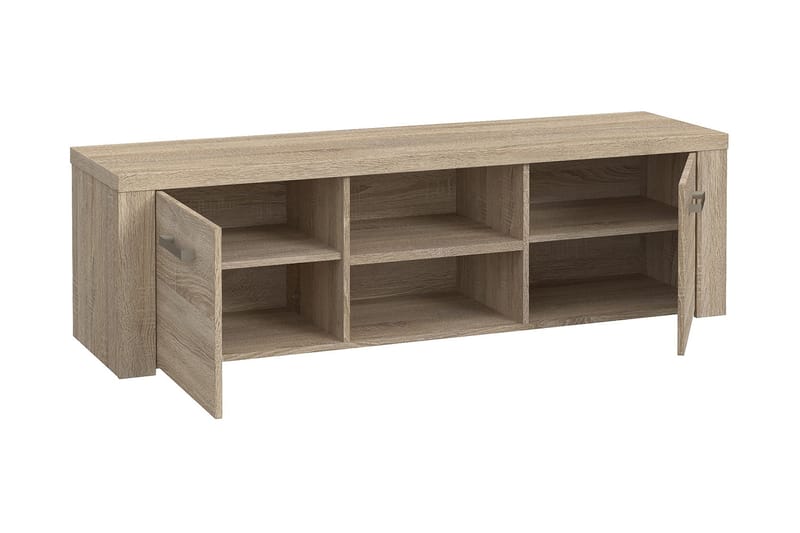 Loannia Tv-bänk 151 cm - Brun - Möbler - TV- & Mediamöbler - TV bänk & mediabänk