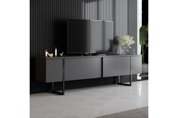 Luxe Tv-bänk 180x50 cm Svart - Hanah Home - Möbler - TV- & Mediamöbler - TV bänk & mediabänk