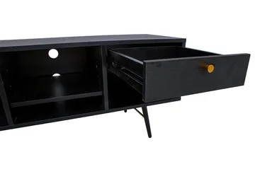 Luxemburg Tv-Bänk Svart/Koppar - Möbler - TV- & Mediamöbler - TV bänk & mediabänk