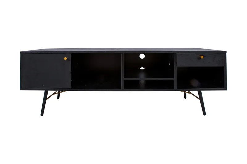 Luxemburg Tv-Bänk Svart/Koppar - Möbler - TV- & Mediamöbler - TV bänk & mediabänk