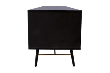 Luxemburg Tv-Bänk Svart/Koppar - Möbler - TV- & Mediamöbler - TV bänk & mediabänk