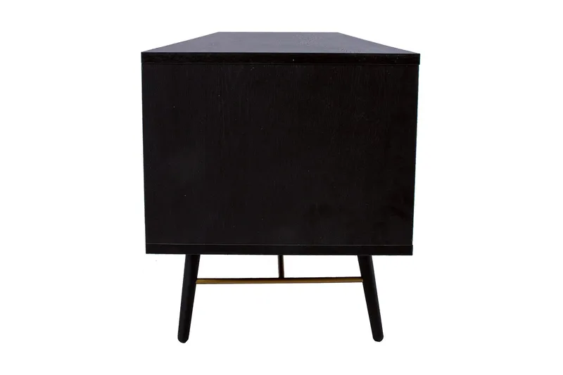 Luxemburg Tv-Bänk Svart/Koppar - Möbler - TV- & Mediamöbler - TV bänk & mediabänk