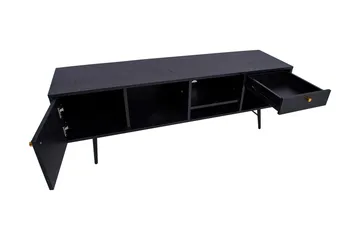 Luxemburg Tv-Bänk Svart/Koppar - Möbler - TV- & Mediamöbler - TV bänk & mediabänk