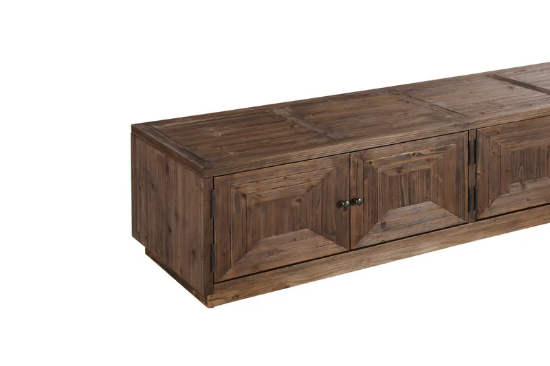 Lyon TV-bänk 200 cm - Ljus Natur - Möbler - TV- & Mediamöbler - TV bänk & mediabänk