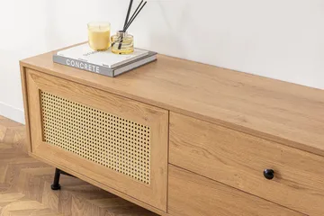 Makwana Tv-bänk 140 cm - Natural - Möbler - TV- & Mediamöbler - TV bänk & mediabänk