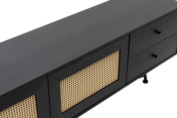 Makwana Tv-bänk 180 cm - Svart - Möbler - TV- & Mediamöbler - TV bänk & mediabänk