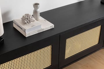 Makwana Tv-bänk 180 cm - Svart - Möbler - TV- & Mediamöbler - TV bänk & mediabänk