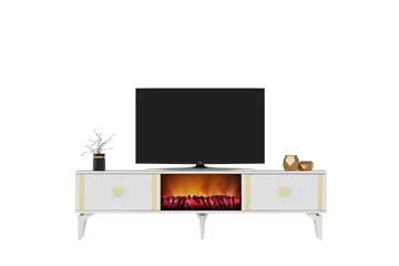 Male Tv-bänk 150 cm - Guld - Möbler - TV- & Mediamöbler - TV bänk & mediabänk