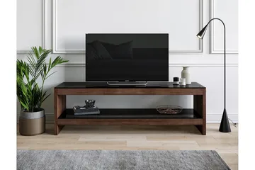 Malmby TV-bänk 140 cm - Mörkbrun - Möbler - TV- & Mediamöbler - TV bänk & mediabänk