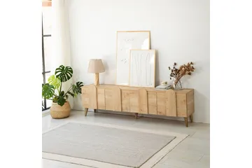 Malpani Tv-bänk 180 cm - Ek - Möbler - TV- & Mediamöbler - TV bänk & mediabänk