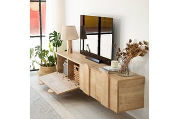 Malpani Tv-bänk 180 cm - Ek - Möbler - TV- & Mediamöbler - TV bänk & mediabänk