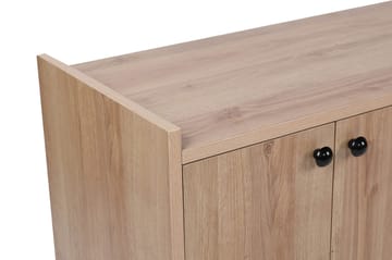 Maolina Retro Tv-bänk 150 cm med Förvaring i Trä - Ljusbrun - Möbler - TV- & Mediamöbler - TV bänk & mediabänk