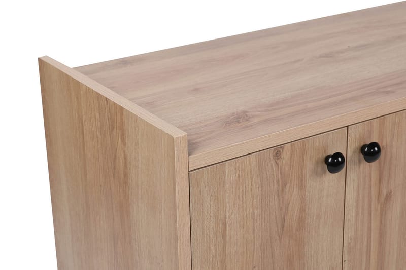 Maolina Retro Tv-bänk 150 cm med Förvaring i Trä - Ljusbrun - Möbler - TV- & Mediamöbler - TV bänk & mediabänk