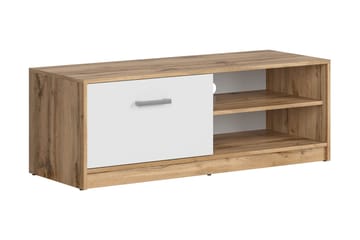 Matos TV-bänk 118,5 cm - Trä/Natur/Vit - Möbler - TV- & Mediamöbler - TV bänk & mediabänk
